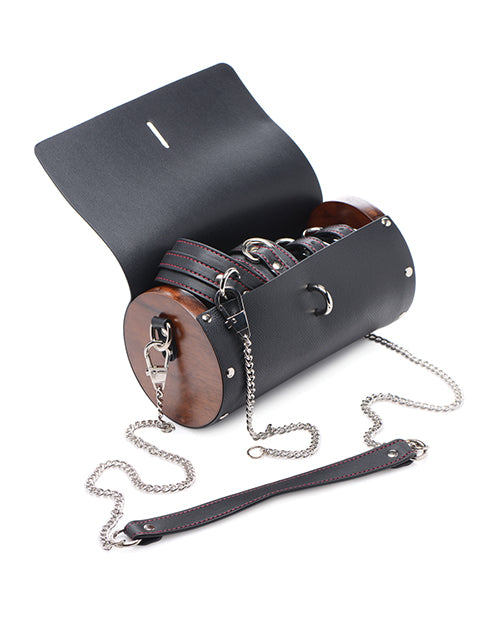 Master Series Kinky Clutch Black Bondage Set W-carrying Case - LUST Depot