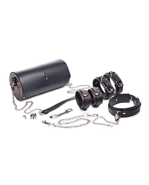 Master Series Kinky Clutch Black Bondage Set W-carrying Case - LUST Depot