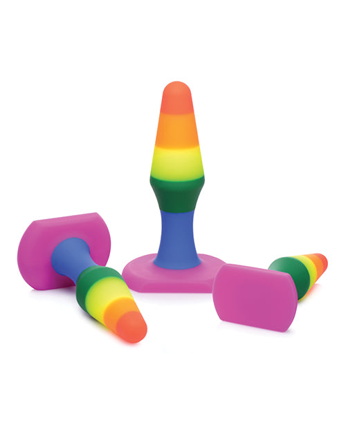 Frisky Rainbow Silicone Anal Trainer Set - LUST Depot