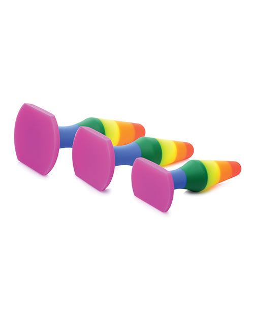 Frisky Rainbow Silicone Anal Trainer Set - LUST Depot