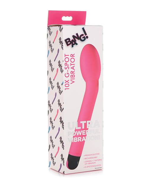 Bang! 10x G Spot Vibrator - Pink - LUST Depot