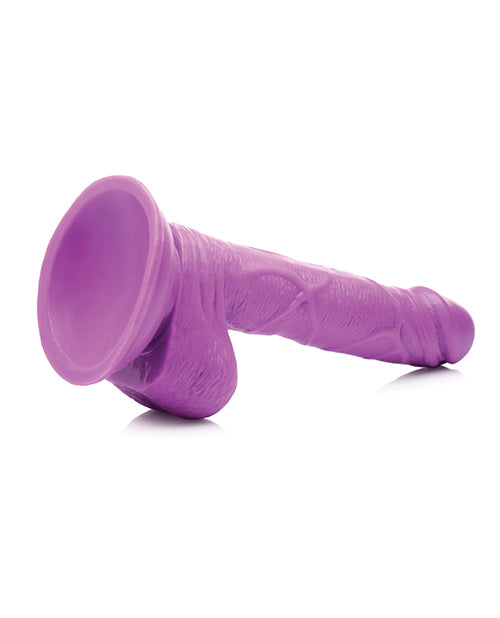 Pop Peckers 6.5" Dildo W/balls - Purple - LUST Depot