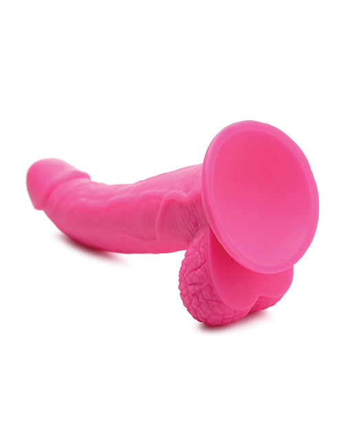 Pop Peckers 7.5" Dildo W/balls - Pink - LUST Depot