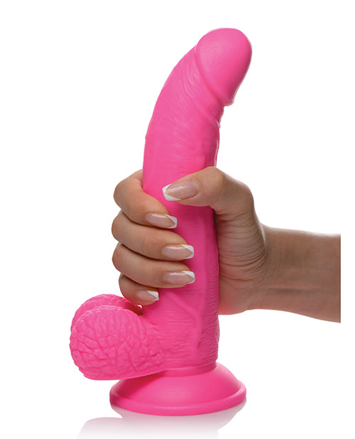 Pop Peckers 7.5" Dildo W/balls - Pink - LUST Depot