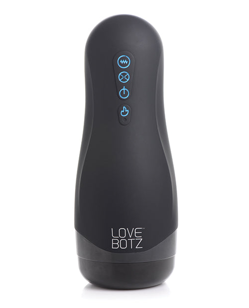 Lovebotz Auto Milker 15x Sucking Masturbator - Black - LUST Depot