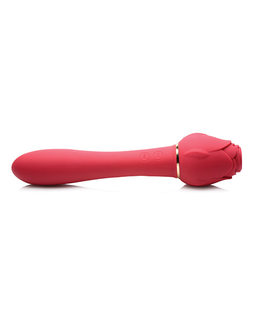 Inmi Bloomgasm Sweet Heart Rose 5x Suction Rose & 10x Vibrator - Red - LUST Depot