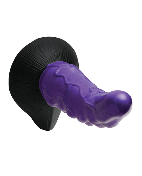 Creature Cocks Orion Invader Veiny Space Alien Silicone Dildo - Purple-black - LUST Depot