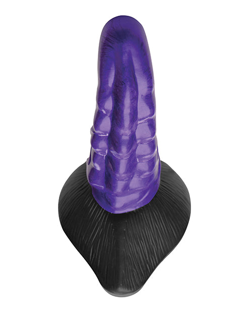 Creature Cocks Orion Invader Veiny Space Alien Silicone Dildo - Purple-black - LUST Depot