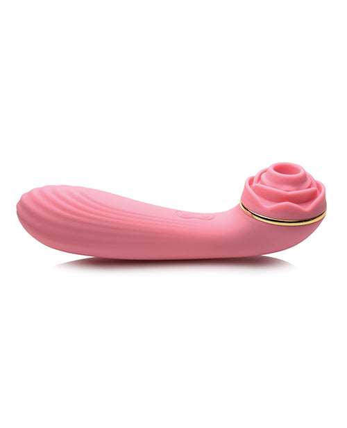 Inmi Bloomgasm Passion Petals 10x Silicone Suction Rose Vibrator - Pink - LUST Depot