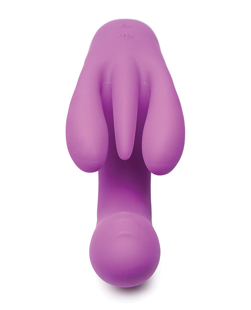 Bang! Triple Rabbit Vibrator - Purple - LUST Depot