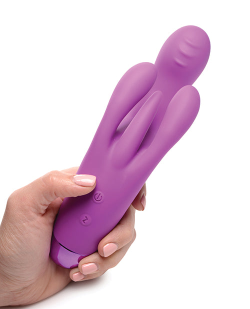 Bang! Triple Rabbit Vibrator - Purple - LUST Depot