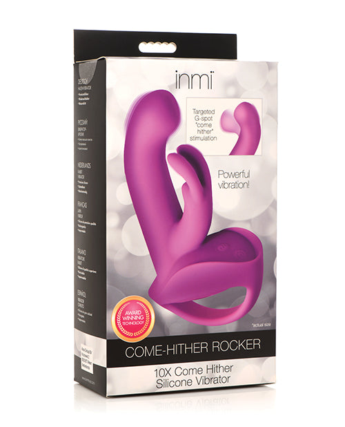 Inmi Come Hither Rocker 10x Silicone Vibrator - LUST Depot