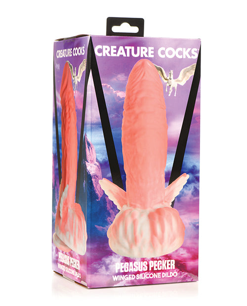 Creature Cocks Pegasus Pecker Winged Silicone Dildo - LUST Depot