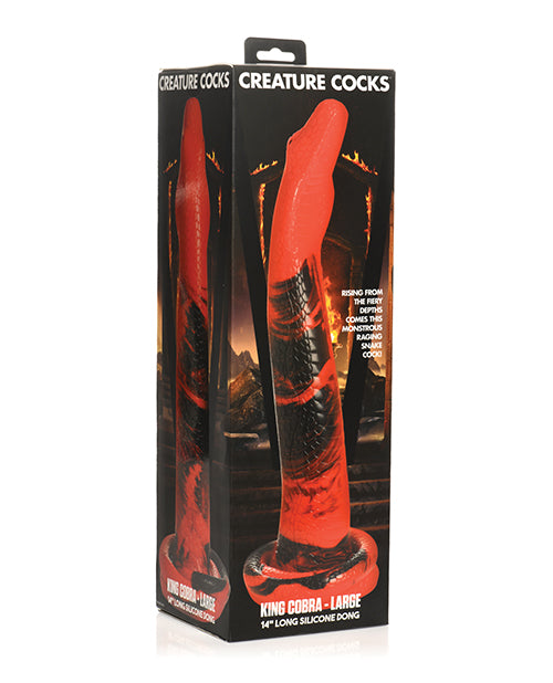 Creature Cocks King Cobra Large Silicone Dildo - LUST Depot