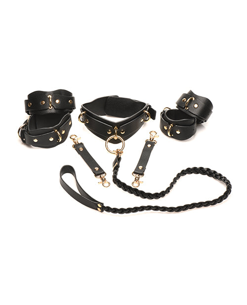 Bedroom Bless Lover's Restraint Set - Black - LUST Depot