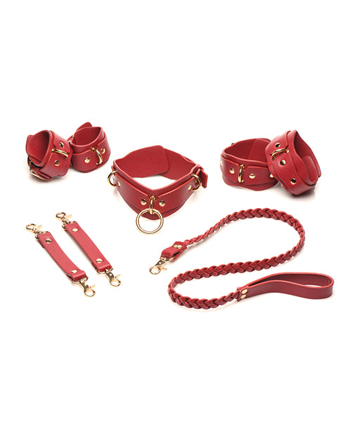 Bedroom Bless Lover's Restraint Set - Red - LUST Depot