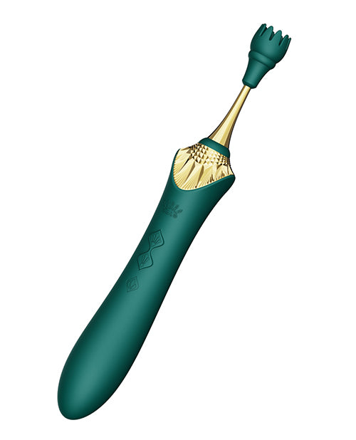 Zalo Bess 2.0 Clitoral Vibrator - Turquoise Green - LUST Depot