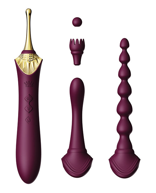 Zalo Bess 2.0 Clitoral Vibrator - Velvet Purple - LUST Depot