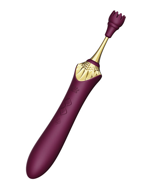 Zalo Bess 2.0 Clitoral Vibrator - Velvet Purple - LUST Depot