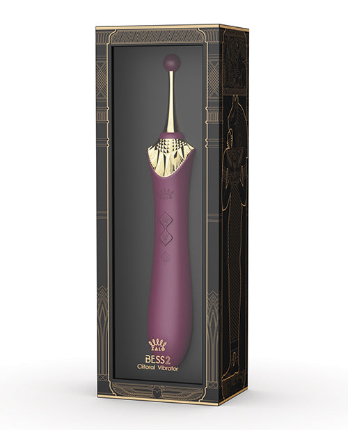 Zalo Bess 2.0 Clitoral Vibrator - Velvet Purple - LUST Depot