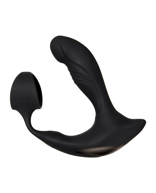 Zero Tolerance Strapped & Tapped Rechargeable Prostate Vibrator - Black - LUST Depot