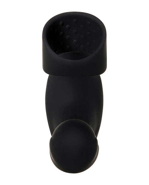 Zero Tolerance Strapped & Tapped Rechargeable Prostate Vibrator - Black - LUST Depot