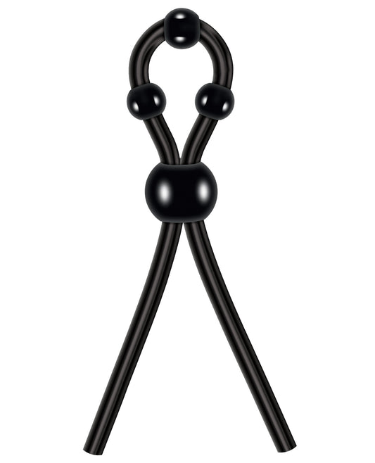 Zero Tolerance Ultimate Lasso Cock Ring - Black - LUST Depot