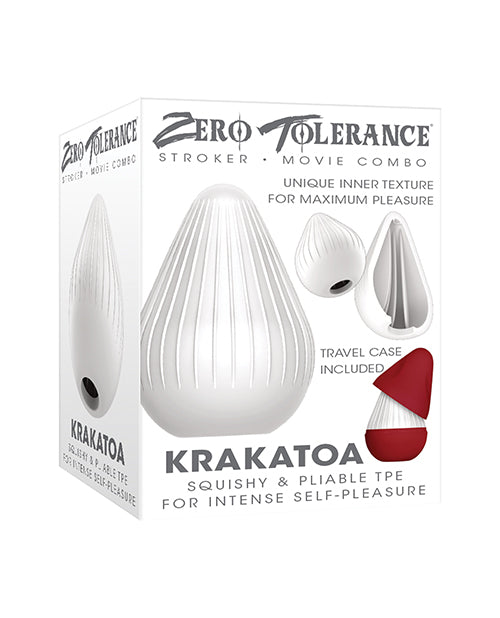 Zero Tolerance Krakatoa Stroker - White - LUST Depot