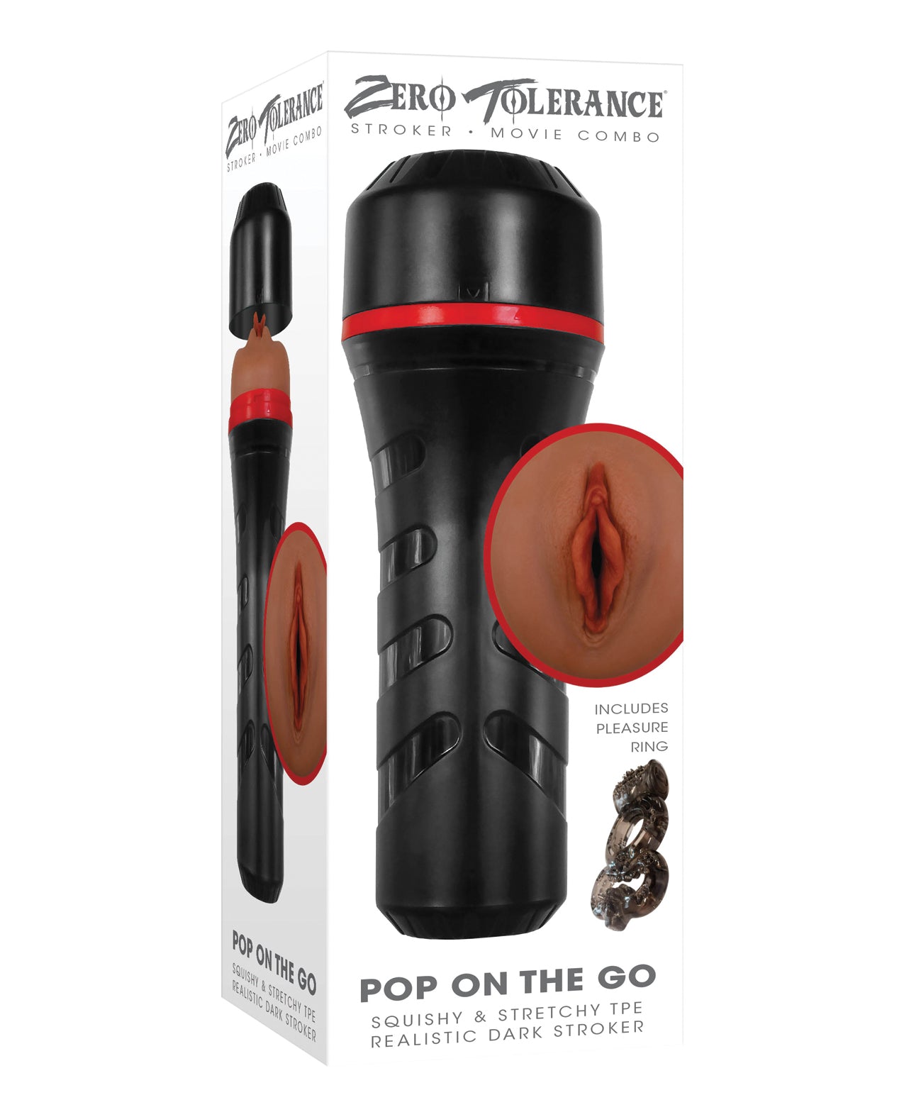 Zero Tolerance Pop On The Go Stroker - Dark - LUST Depot