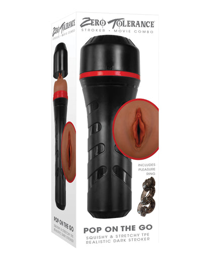 Zero Tolerance Pop On The Go Stroker - Dark - LUST Depot