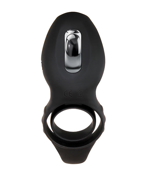 Zero Tolerance Mr. Flicker Vibrating Cock Ring - Black - LUST Depot