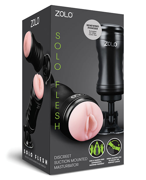 Zolo Solo Flesh Hands Free Masturbator - LUST Depot