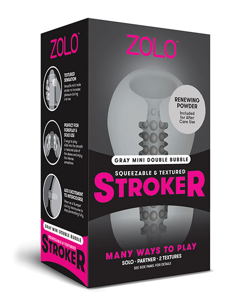 Zolo Mini Double Bubble Stroker - Gray - LUST Depot