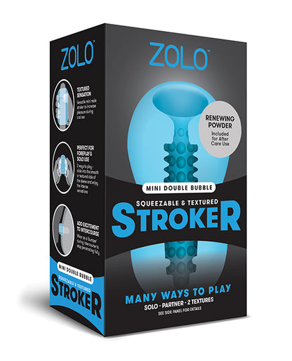 Zolo Mini Double Bubble Stroker - Blue - LUST Depot