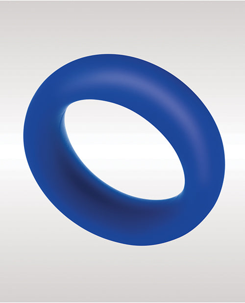 Zolo Extra Thick Silicone Cock Ring - Blue - LUST Depot