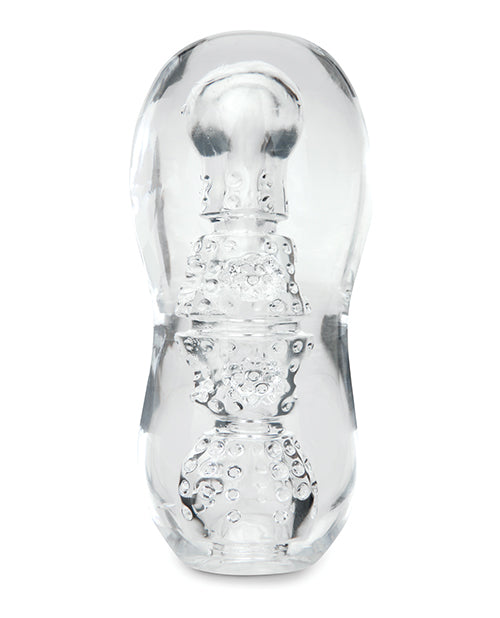 Zolo Gripz Dotted Stroker - Clear - LUST Depot