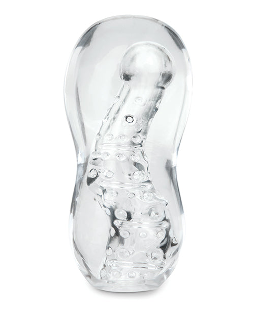 Zolo Gripz Wavy Stroker - Clear - LUST Depot